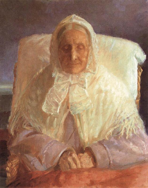 Anna Ancher The Artist-s mother,Anna Hedvig Brondum